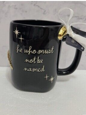 Rae Dunn Harry Potter HE WHO MUST NOT BE NAMED mug